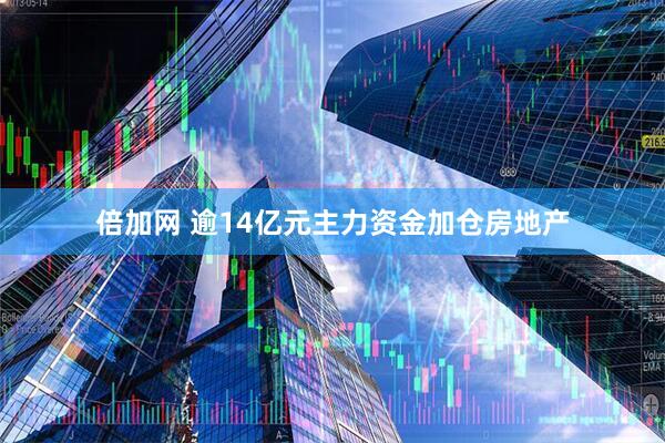 倍加网 逾14亿元主力资金加仓房地产